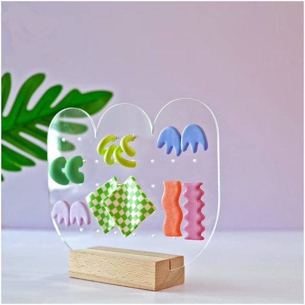 Säilytysteline Korut SÄILYTYS KORVAKORU SÄILYTYS - spot-myynti Earring storage