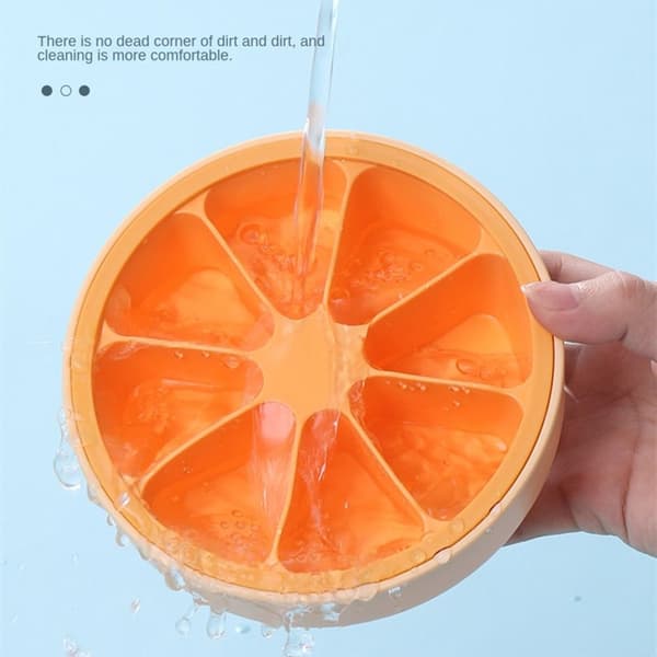 Ice Cube Mold Form Ice Cubes Ice Bucket Cup - varastossa orange