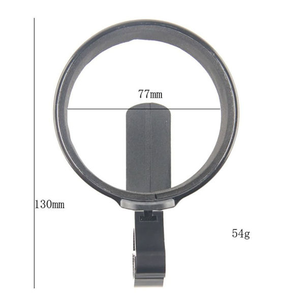 Cykelhållare Mugghållare Kaffe Drycker Mugghållare SVART - high quality Black