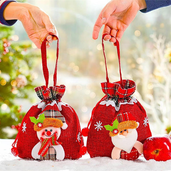 Juldocka presentpåse Julgodispåse - high quality D