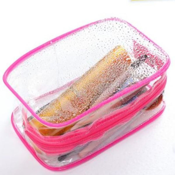 Clear Travel Toalettpåse Clear Wash Pouch 3 - high quality 3
