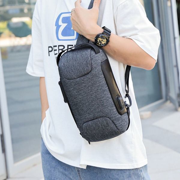 Förvaringsväska Handhållen case MÖRKGRÅ - stock Dark Grey
