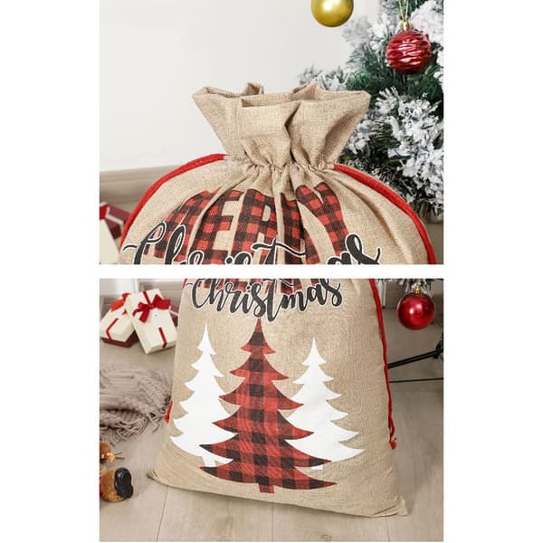 Christmas Snowman Sacks Presentpåsar C - high quality