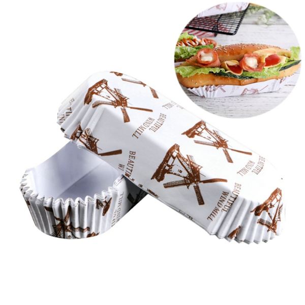 200 st Brödpappersplåt Bakformar - high quality 6