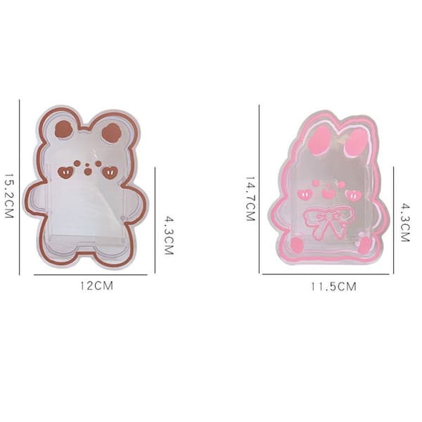 Akryylikynäteline Läpinäkyvä kynäteline SOFT CUTE BEAR SOFT - spot-ale