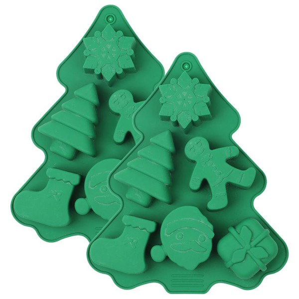 2 kpl Christmas Shape Snowflake - laadukas