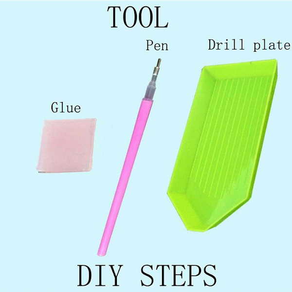 5D DIY Timanttimaalaus Ristipistosarjat Kirjonta Kodinsisustus - spot-myynti E 30*40cm
