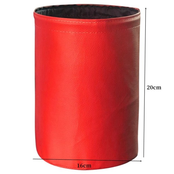 1 auton roskakori Taitettava PUNAINEN - varasto red