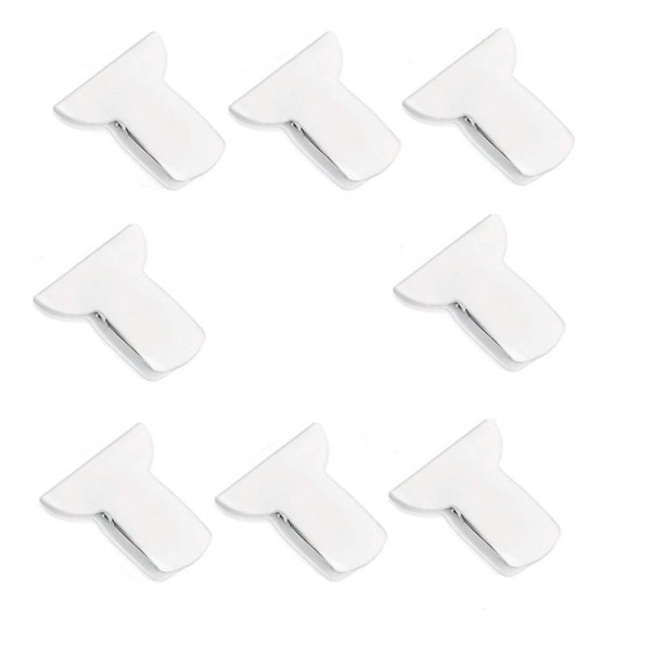 Pussiklipsi Pehmustetut peittokiinnikkeet 8kpl - spot-myynti 8PCs