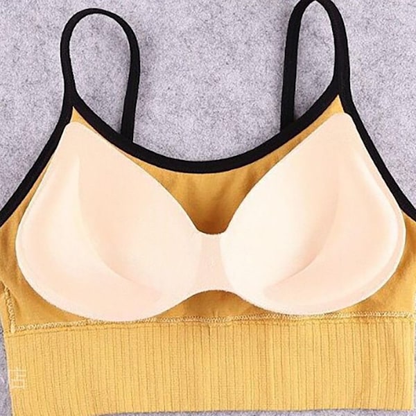 Urheiluliivit Naisten Gym Sexy Crop Top Bra Women Cotton - spot-myynti