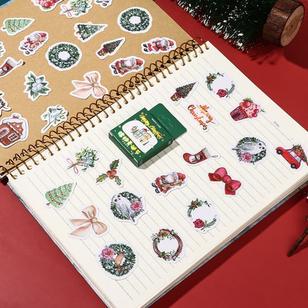 92st God Jul Stickers Brevpapper Stickers 1+2 - high quality