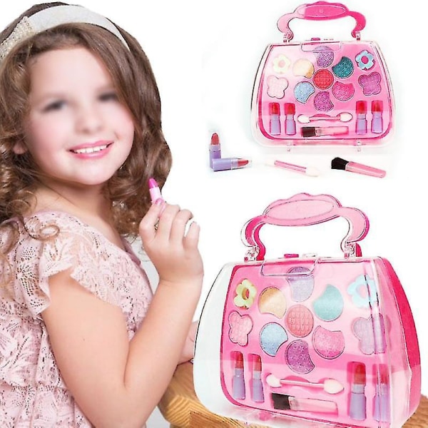 Skönhet Barn Kosmetika Sminkverktyg Set Skönhetssminklåda Baby - high quality