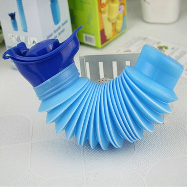 Urinal Flasklock 750ml Bärbar Toalett Utomhus Bil Nödsituation - stock