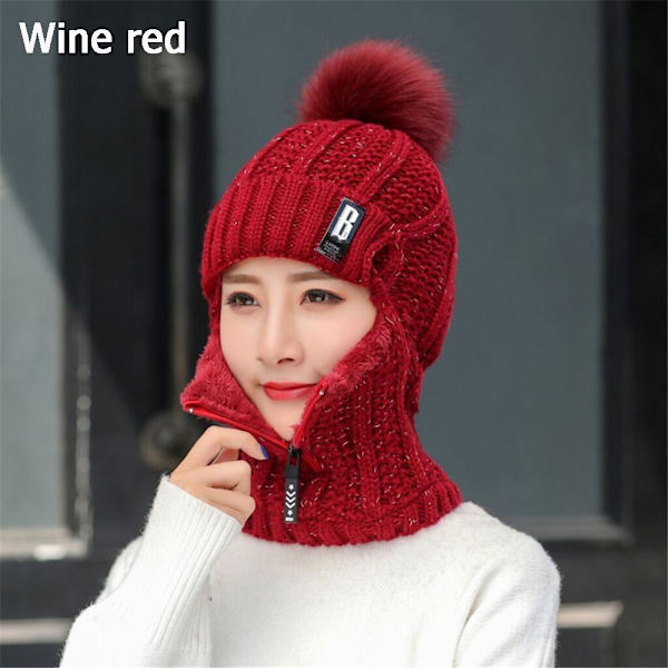 Hatut Hattu Huivisetti WINE RED - korkea laatu