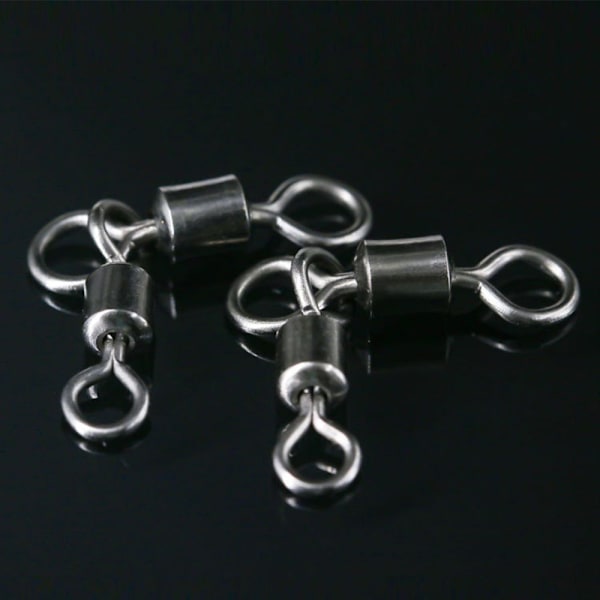 50kpl/ setti Kalastuspyörät Hihat Rolling Swivel - spot-myynti 4x5