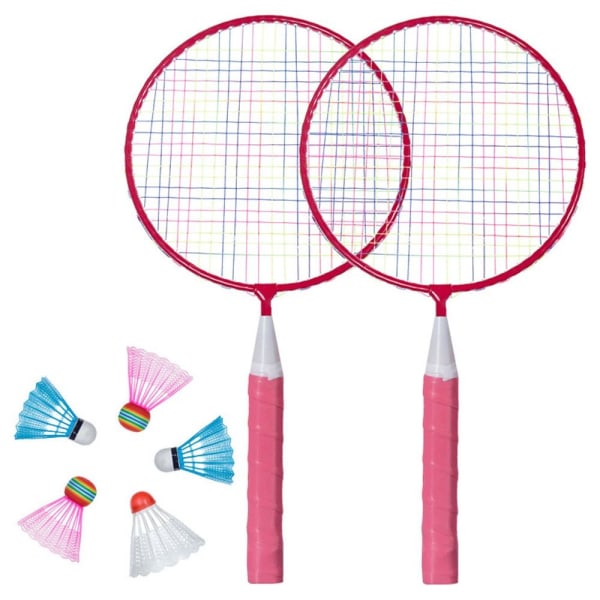 1 Set Barn Badmintonracket Dubbelracket BLÅ - on stock blue