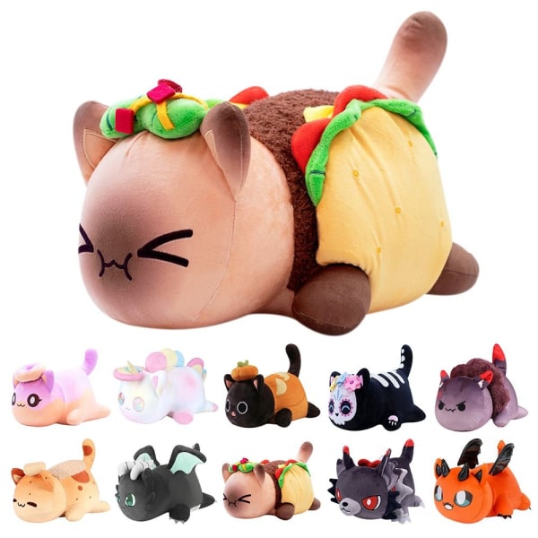 25CM Aphmau Plys Legetøj Dyr Plys Meemeow Kattedukker STIL 1 - high quality