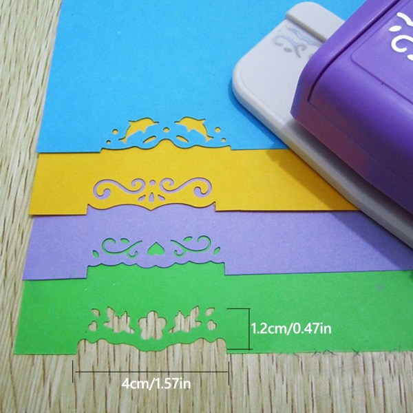 Fancy Border Punch Embossing Punch 04 - korkea laatu 04