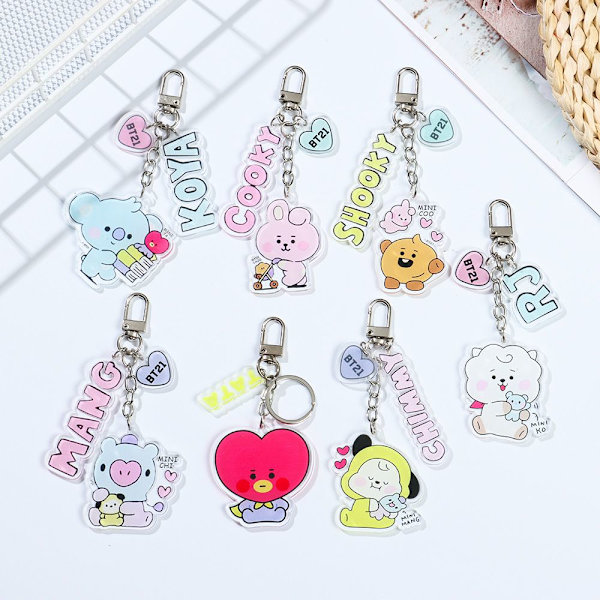 BTS Avaimenperä BT21 Avaimenperä - varastossa
