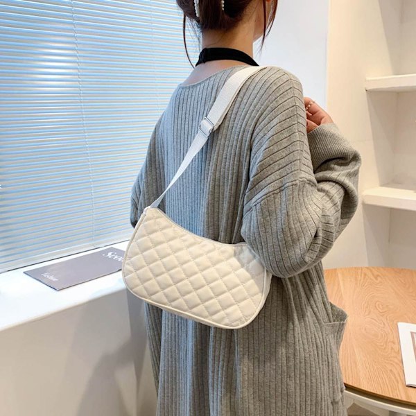 Mode axelväska PU-läderhandväskor - on stock khaki