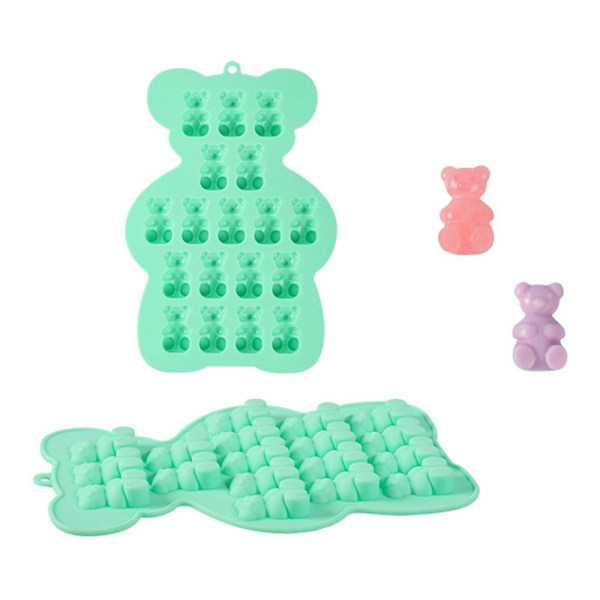 Gummy Bear Form blir Socker RÖD - on stock red