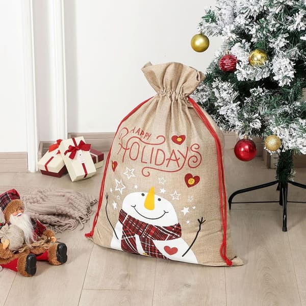 Christmas Snowman Sacks Presentpåsar B - spot sales