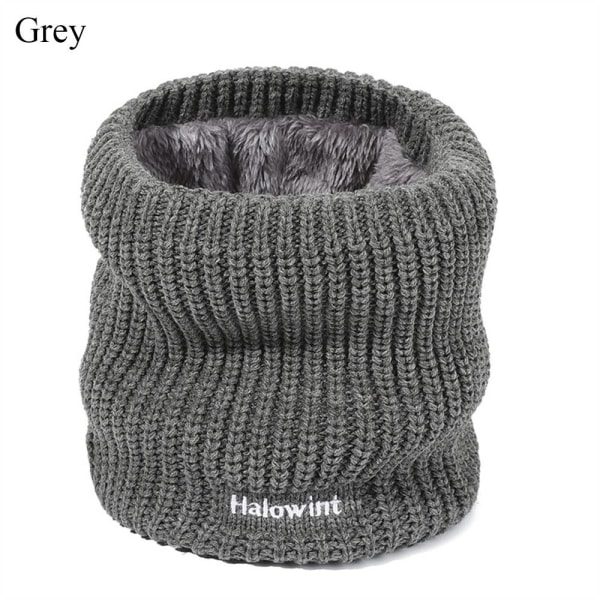 Knitted Neck Damask Neck Warmer GREY - varastossa grey