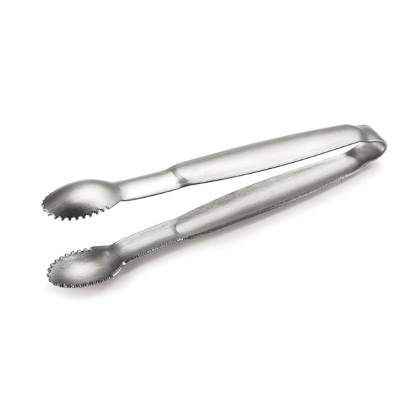 2 sokeripihtiä Ice Tong SILVER - korkea laatu Silver