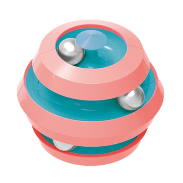 Dekompression Spinning Antistress Sensory Fidget Cube Toy Present - stock Pink