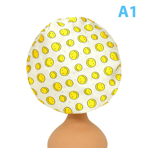 Baby Silk Satin Night Cap Kids Solid Color Headwear Fashion Hat - varastossa A1
