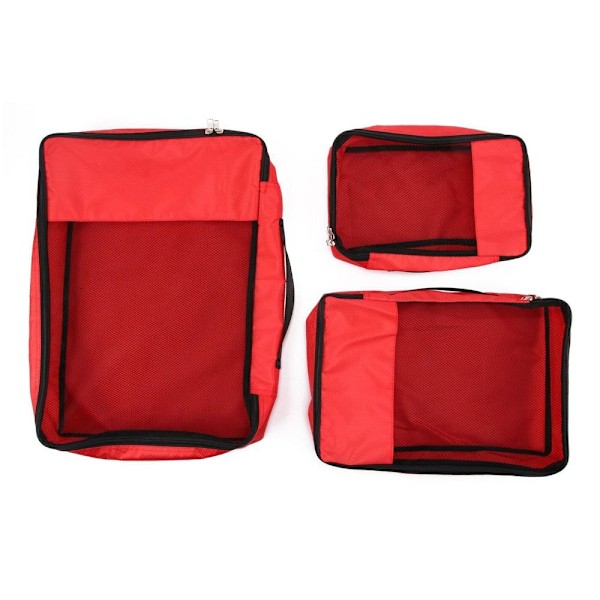 2kpl Packing Cubes Matkalaukkujen järjestäjä MUSTA - varastossa black