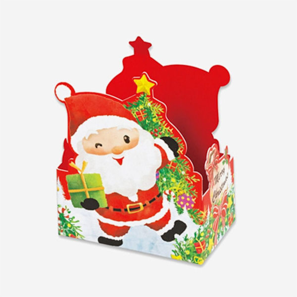 10kpl/setti Joululahjarasia Joulukarkkipussi JOULUKIN - spot-myynti santa