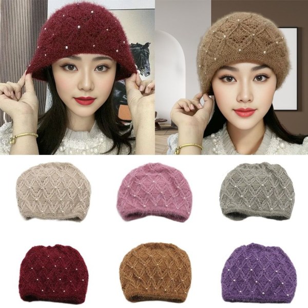 Vinterhatt Beanies Hat GRÅ - spot sales Grey