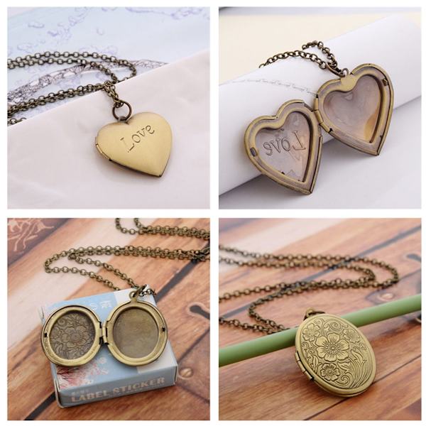 Halsband Foto Bild Medaljong 01 - spot sales
