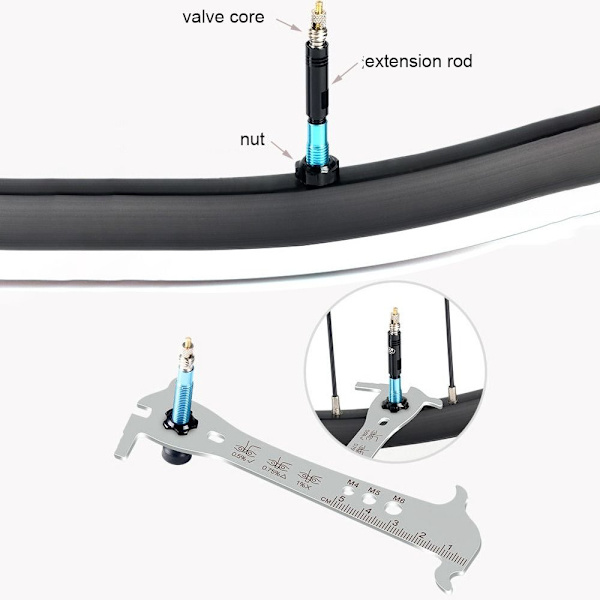 Cykelkedja Mätlinjal Mätinstrument Slitage - high quality