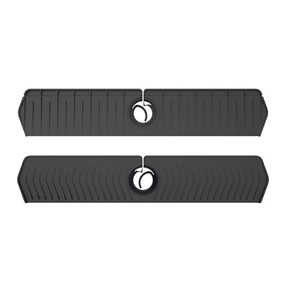 Kran Absorberande Matta Handfat Stänkskydd SVART - high quality Black
