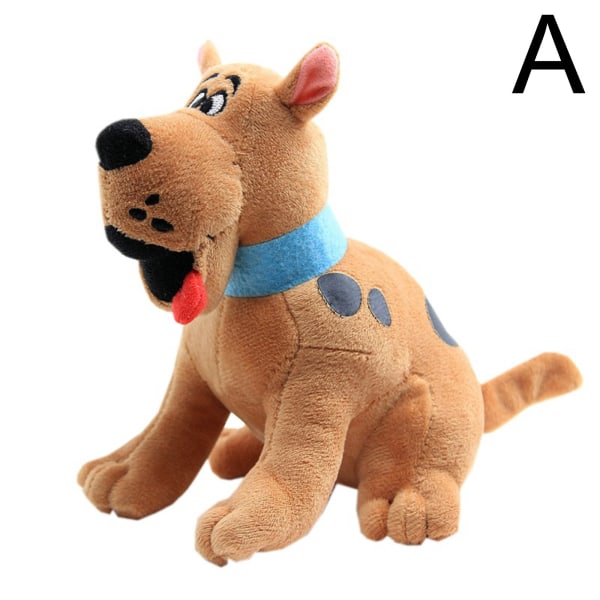 Scooby Doo Dog Plysch fylld leksak Mjuk och söt Danois docka Julklapp till barn - stock A