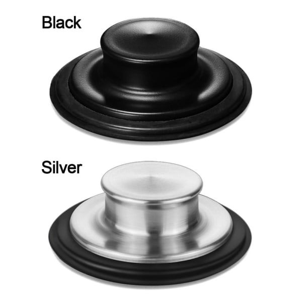 Vattendiskpropp Badkarspropp SVART - on stock black