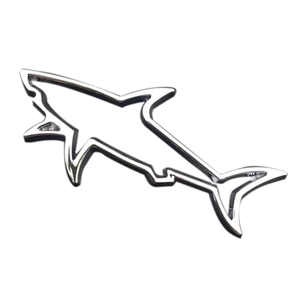 2kpl Car Styling Tarra Emblem Badge Decals SILVER 2PS - varastossa Silver 2Pcs