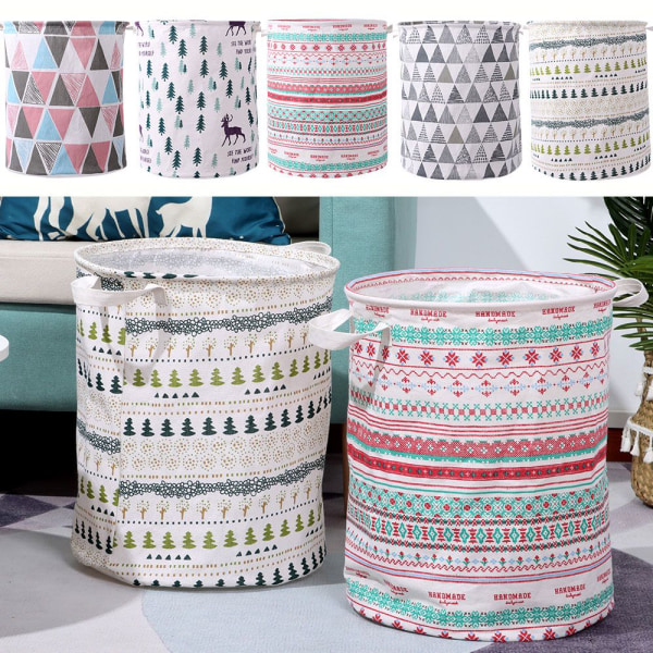 Vikbar tvättkorg Hem Organizer BOHEMIA - stock Bohemia