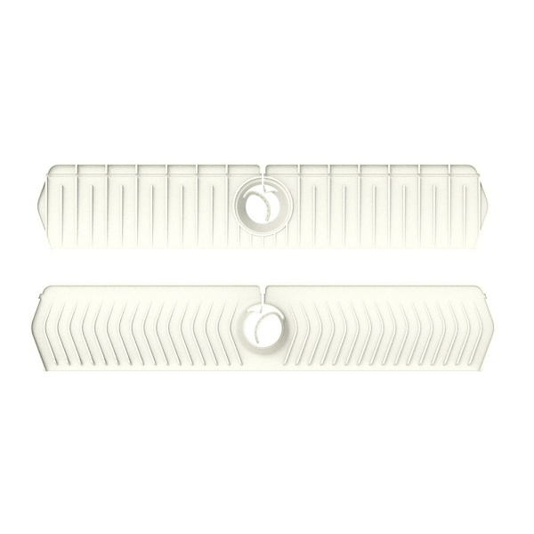 Kran Absorberande matta Handfat Stänkskydd VIT - high quality White