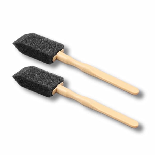 Billuftkonditioneringsventil Svampborste Bildetaljeringsborste 2st - high quality 2Pcs