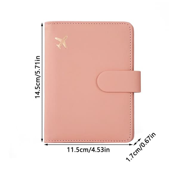 Resepassfodral Case PEACOCK BLUE - on stock Peacock Blue
