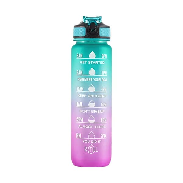 Vattenflaska Sport Drickskopp Plast Vattenkopp, 1000ML - high quality
