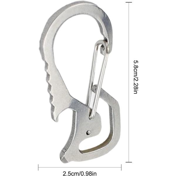 Carabiners Heavy Duty - Vankka kiipeilysolki pullolla O - spot-myynti