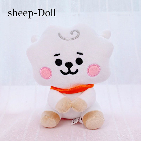 BTS Plyschdocka FÅR-DOLL - varastossa