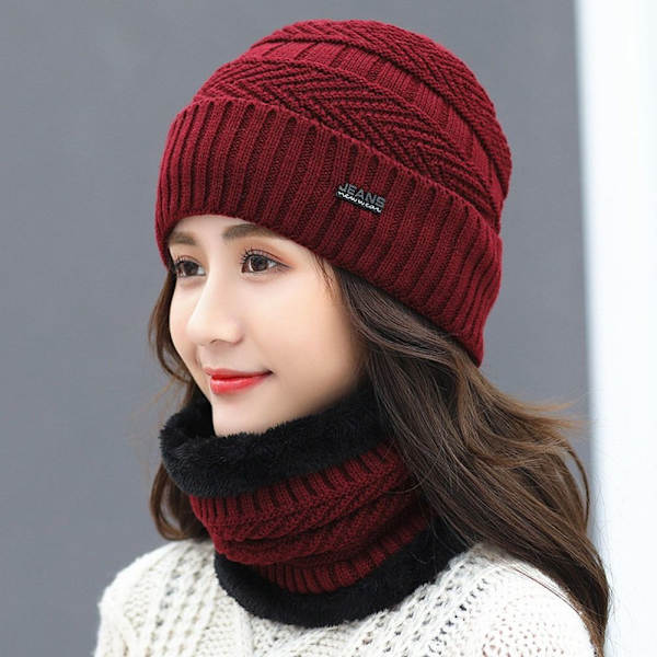 Hat Scarf CAP - varastossa Black
