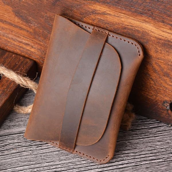 Card Holder Mini Wallet BROWN - varastossa brown