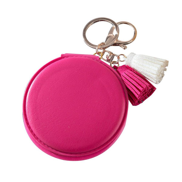 2-Face Mirror Makeup Mirror RED - varastossa red