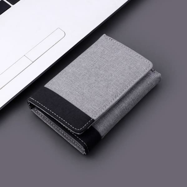 Miesten lompakko GREY - spot ale grey